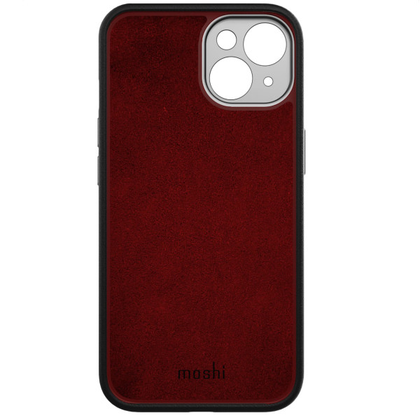 Чехол накладка Moshi Napa Slim Hardshell Case for iPhone 14, Midnight Black (99MO088081)