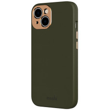 Чехол накладка Moshi Napa Slim Hardshell Case for iPhone 14, Juniper Green (99MO088631)