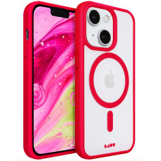 Чехол LAUT HUEX PROTECT with MagSafe IMPKT Cell Technology for iPhone 14, Red (L_IP22A_HPT_R)