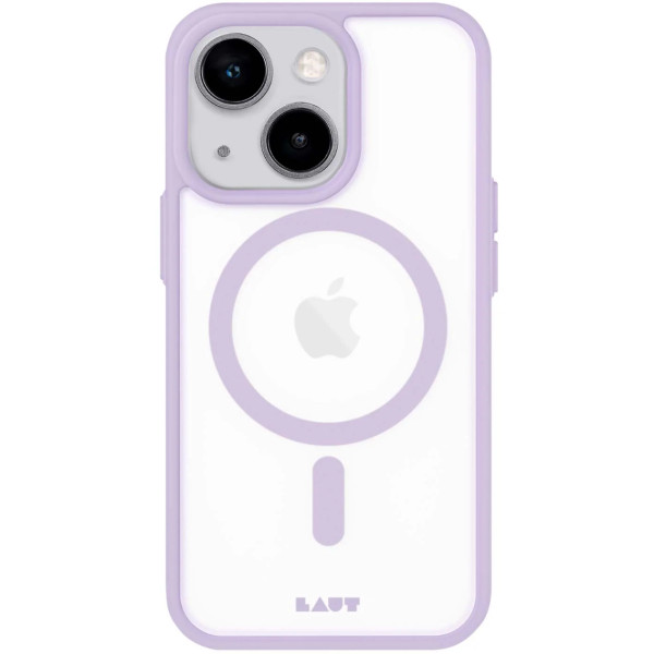Чехол LAUT HUEX PROTECT with MagSafe IMPKT Cell Technology for iPhone 14 Plus, Lilac (L_IP22C_HPT_PU)
