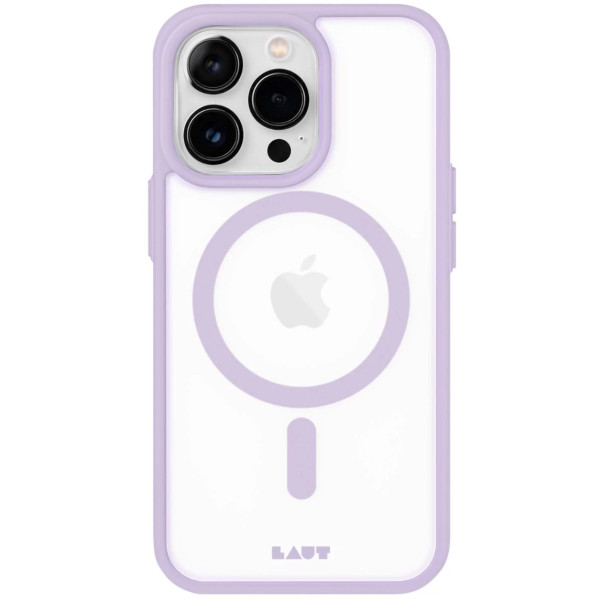 Чехол LAUT HUEX PROTECT with MagSafe IMPKT Cell Technology for iPhone 14 Pro, Lilac (L_IP22B_HPT_PU)