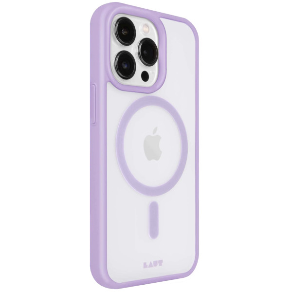 Чехол LAUT HUEX PROTECT with MagSafe IMPKT Cell Technology for iPhone 14 Pro, Lilac (L_IP22B_HPT_PU)