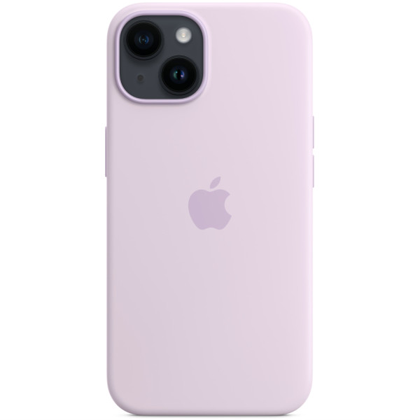 Чехол-накладка Apple Silicone Case with MagSafe for iPhone 14, Lilac (HC)