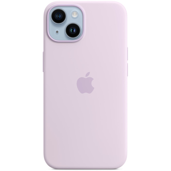 Чехол-накладка Apple Silicone Case with MagSafe for iPhone 14, Lilac (HC)