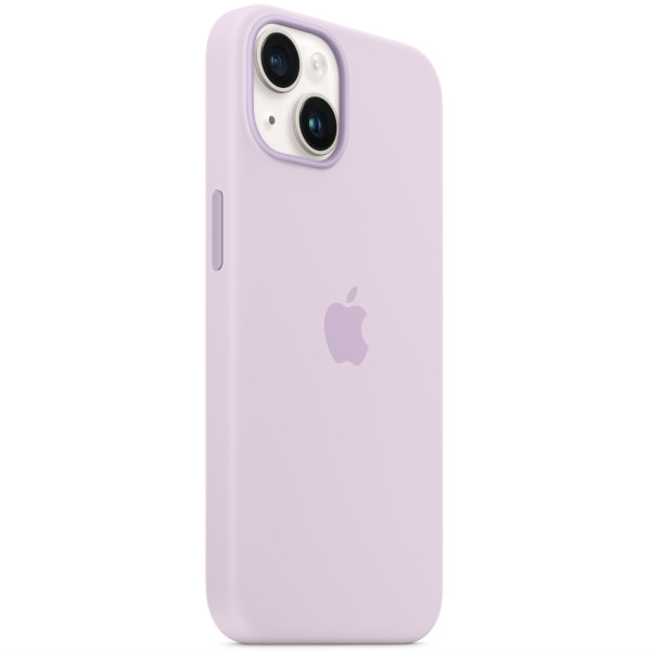 Чехол-накладка Apple Silicone Case with MagSafe for iPhone 14, Lilac (HC)