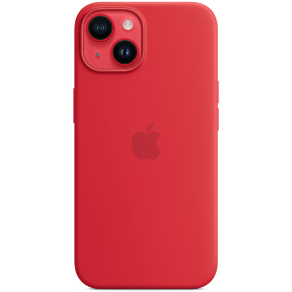 Чехол-накладка Apple Silicone Case with MagSafe for iPhone 14, (PRODUCT)RED (HC)