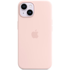 Чехол-накладка Apple Silicone Case with MagSafe for iPhone 14 Plus, Chalk Pink (HC)