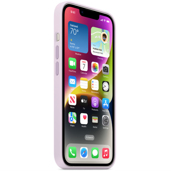 Чехол-накладка Apple Silicone Case with MagSafe for iPhone 14 Plus, Lilac (HC)