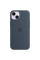 Чехол-накладка Apple Silicone Case with MagSafe for iPhone 14 Plus, Storm Blue (HC)
