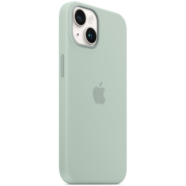 Чехол-накладка Apple Silicone Case with MagSafe for iPhone 14 Plus, Succulent (HC)