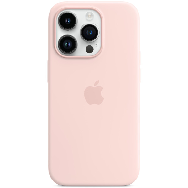 Чехол-накладка Apple Silicone Case with MagSafe for iPhone 14 Pro, Chalk Pink (HC)