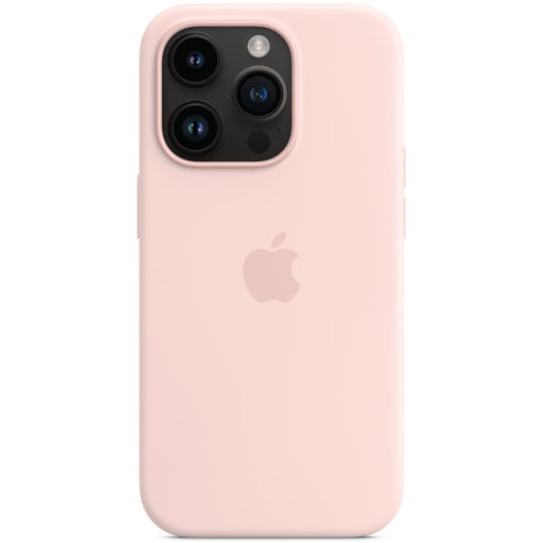 Чехол-накладка Apple Silicone Case with MagSafe for iPhone 14 Pro, Chalk Pink (HC)