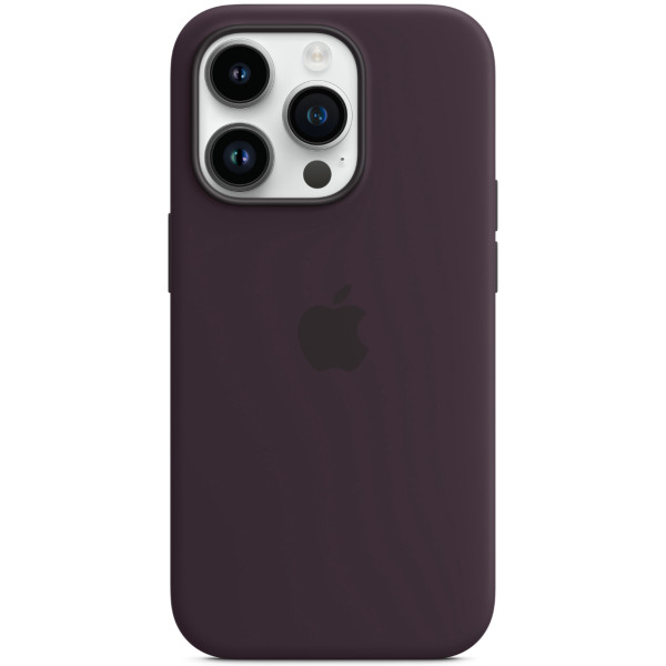 Чехол-накладка Apple Silicone Case with MagSafe for iPhone 14 Pro, Elderberry (HC)