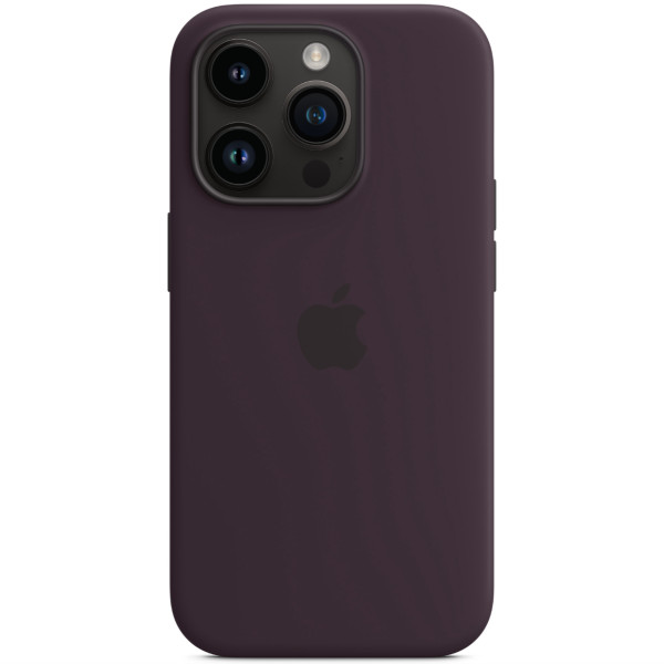 Чехол-накладка Apple Silicone Case with MagSafe for iPhone 14 Pro, Elderberry (HC)