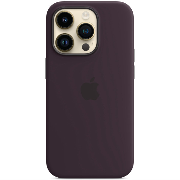 Чехол-накладка Apple Silicone Case with MagSafe for iPhone 14 Pro Max, Elderberry (HC)