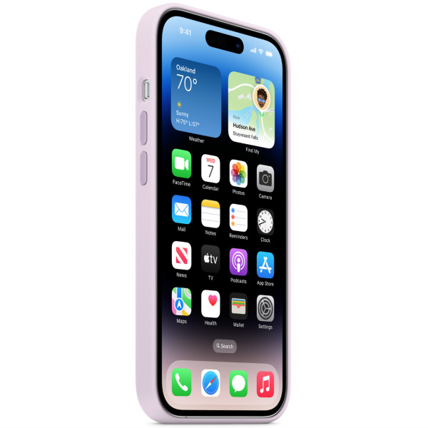 Чехол-накладка Apple Silicone Case with MagSafe for iPhone 14 Pro Max, Lilac (HC)