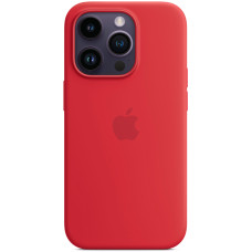 Чехол-накладка Apple Silicone Case with MagSafe for iPhone 14 Pro Max, (PRODUCT)RED (HC)