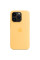 Чехол-накладка Apple Silicone Case with MagSafe for iPhone 14 Pro Max, Sunglow (HC)