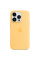 Чехол-накладка Apple Silicone Case with MagSafe for iPhone 14 Pro Max, Sunglow (HC)