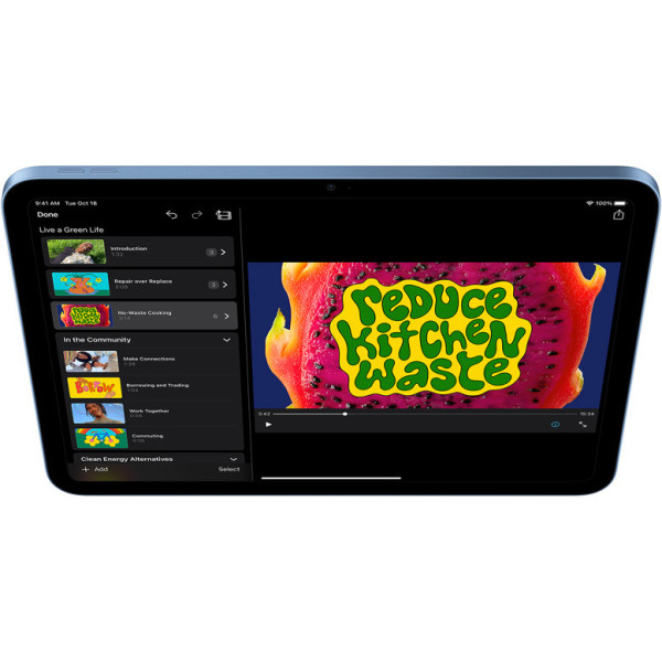 Планшет Apple iPad 10.9 2022 LTE 64GB Blue (MQ6K3)