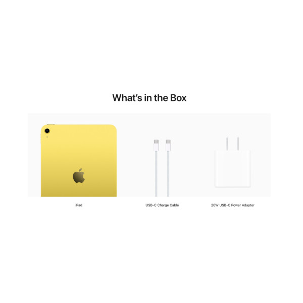 Планшет Apple iPad 10.9 2022 Wi-Fi 256GB Yellow (MPQA3)