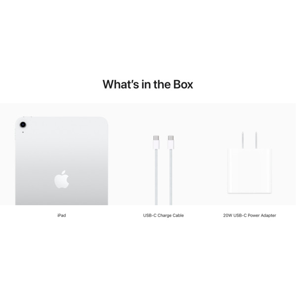 Планшет Apple iPad 10.9 2022 Wi-Fi 256GB Silver (MPQ83)