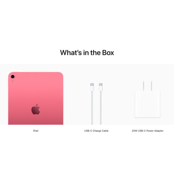 Планшет Apple iPad 10.9 2022 Wi-Fi 64GB Pink (MPQ33)
