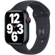 Силиконовый ремешок Apple Sport Band for Watch 45|44|42mm, Midnight (MKUQ3)