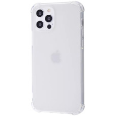 Прозрачный силиконовый чехол WXD Silicone 0.8mm Case for iPhone 12/12 Pro, Clear