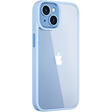 Чехол WIWU Vivid Clear Case for iPhone 14 Plus, Blue