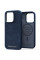 Чехол-накладка Njord Salmon Leather MagSafe Case for iPhone 14 Pro, Blue (NA44SL01)