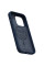 Чехол-накладка Njord Salmon Leather MagSafe Case for iPhone 14 Pro, Blue (NA44SL01)