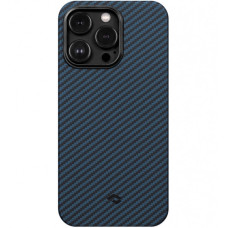 Чехол для смартфона Pitaka MagEZ Case 3 Twill 600D на iPhone 14 Pro Black/Blue (KI1408P)