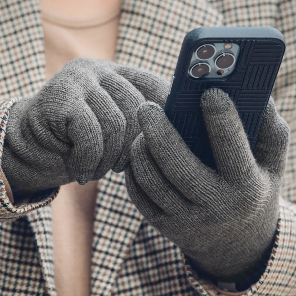 Рукавиці для iPhone Moshi Digits Touch Screen Gloves Dark Gray L (99MO065031)