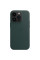Кожанный чехол-накладка Apple Leather Case with MagSafe for iPhone 14 Pro Max, Forest Green (HC)
