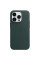 Кожанный чехол-накладка Apple Leather Case with MagSafe for iPhone 14 Pro Max, Forest Green (HC)