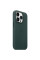 Кожанный чехол-накладка Apple Leather Case with MagSafe for iPhone 14 Pro Max, Forest Green (HC)