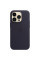 Кожанный чехол Apple Leather Case with MagSafe for iPhone 14 Pro Max, Ink (HC) чехол на айфон 14 про макс