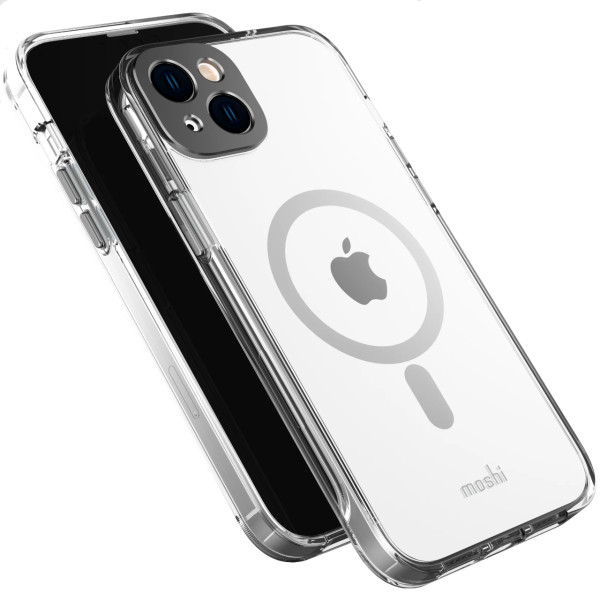 Чехол-накладка Moshi iGlaze Slim Hardshell Case for iPhone 14 Plus, Meteorite Gray (99MO137076)