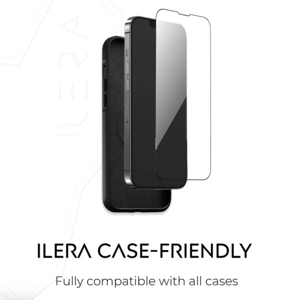 Защитное стекло iLera 2.5D Deluxe Frosted Matte Glass for iPhone 14 Plus