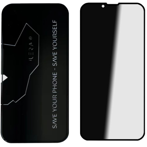 Защитное стекло для смартфона iLera DeLuxe Incognito FullCover Glass for iPhone 15 Pro Max