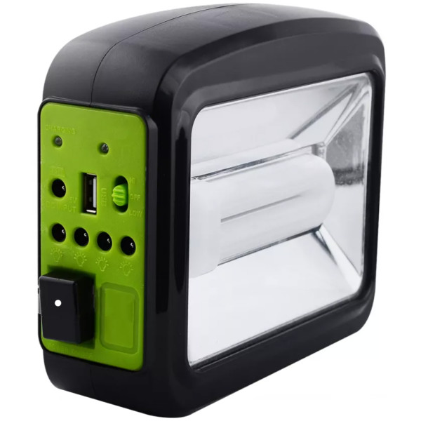 Многофункциональный фонарь с солнечной панелью, павербанк MultiFunctional Led Cclamp CL-01 with Solar Panel