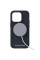 Чехол-накладка Njord Salmon Leather MagSafe Case for iPhone 14 Pro, Black (NA43SL00)