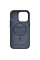 Чехол-накладка Njord Salmon Leather MagSafe Case for iPhone 14 Pro, Black (NA43SL00)