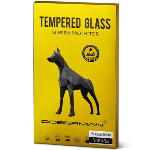 Защитное стекло Doberman Premium Anti Static Screen Protector 5D for iPhone 14 Plus