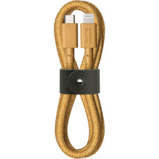 Кабель синхронизации Native Union Belt Cable USB-C to Lightning 1.2 m, Kraft (BELT-CL-KFT-2-NP)