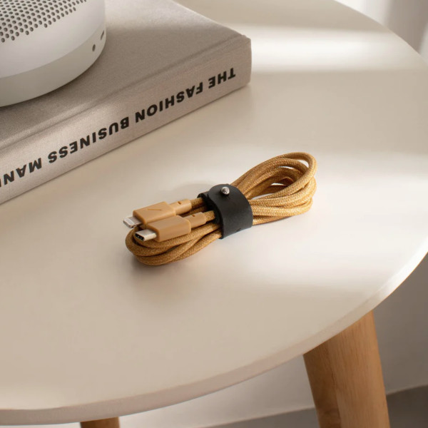 Кабель синхронизации Native Union Belt Cable USB-C to Lightning 1.2 m, Kraft (BELT-CL-KFT-2-NP)