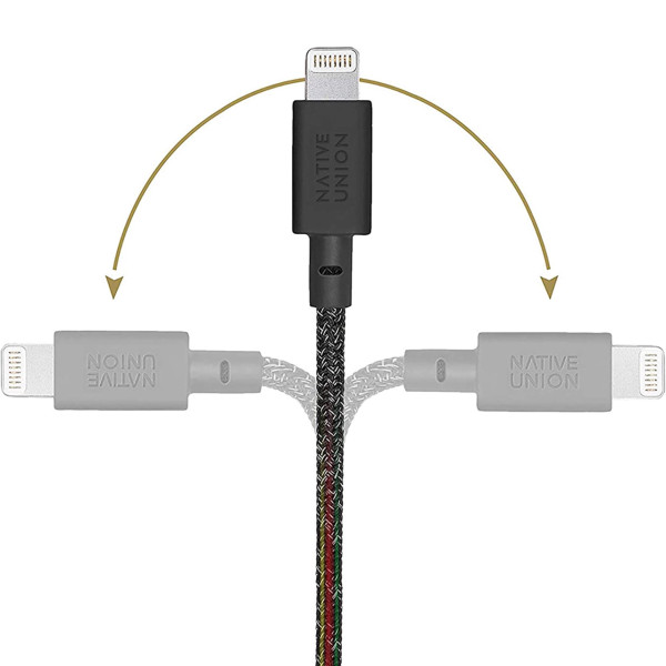 Кабель синхронизации Native Union Belt Cable 1.2m USB-C to Lightning, Cosmos Black (BELT-KV-CL-CS-BK-2)