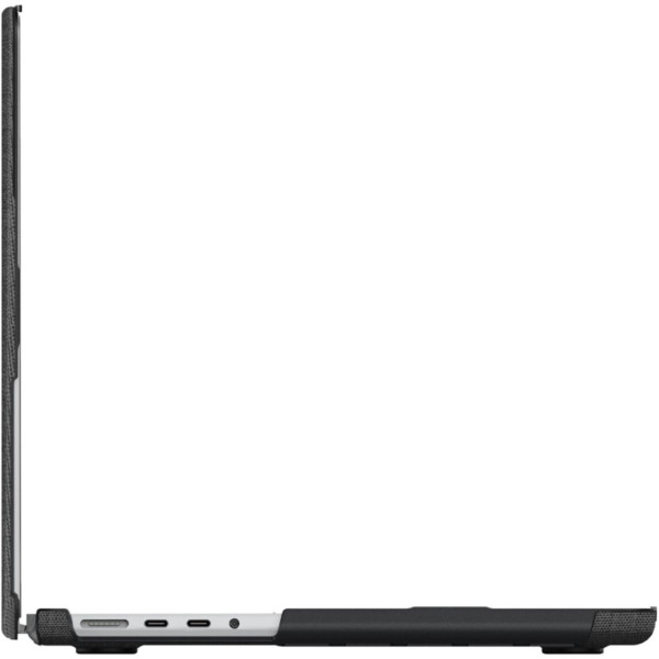 Чехол накладка Spigen Urban Fit for MacBook Pro 16 (2021-2023), Black (ACS04211)
