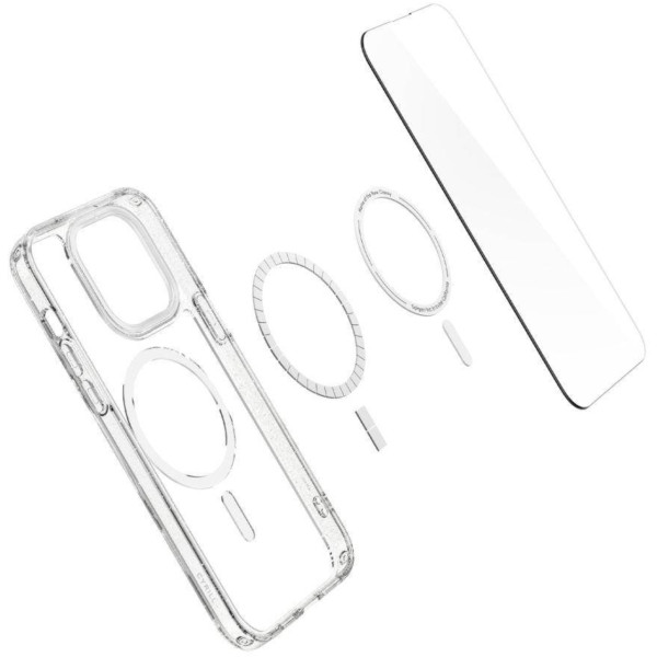 Чехол накладка Spigen Cyrill Shine Magsafe Glitter Case for iPhone 14 Pro Max + 2x Protective Glass (ACS04875)